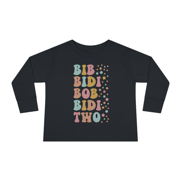 Bib Bidi Bob Bidi Two Rabbit Skins Toddler Long Sleeve Tee