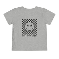 Best Day Ever Bella Canvas Toddler Short Sleeve Tee