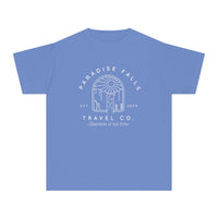 Paradise Falls Vacation Co. Comfort Colors Youth Midweight Tee