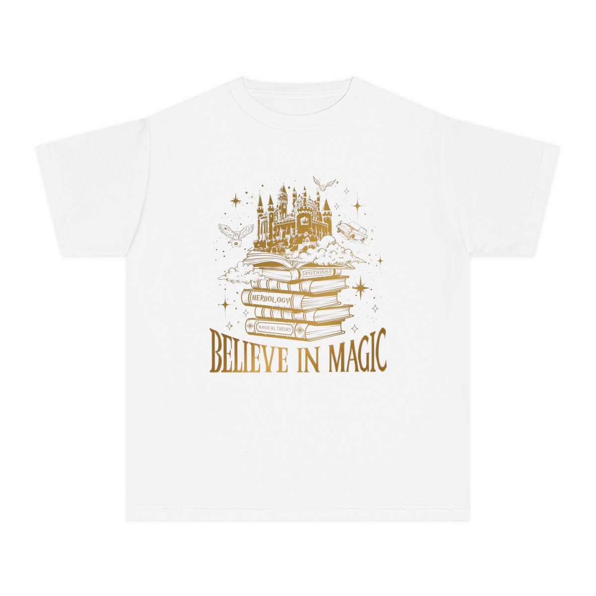 Believe in Magic Comfort Colors Youth Midweight Tee