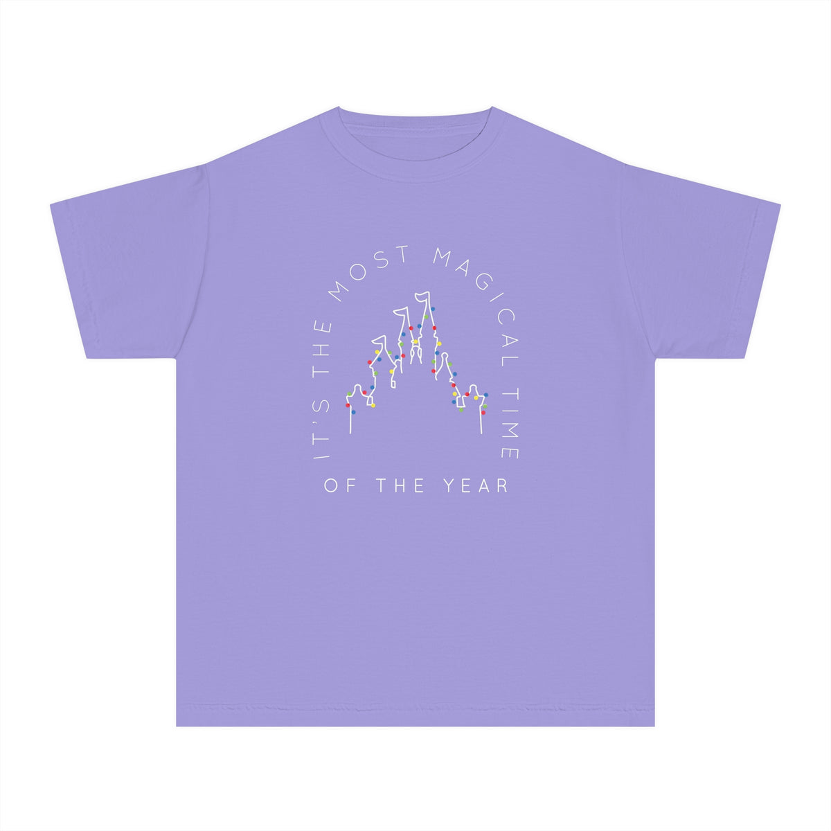 Most Magical Time Of The Year Comfort Colors Youth Midweight Tee