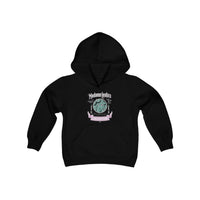 Madame Leota’s Laudanum Teal Gildan Youth Heavy Blend Hooded Sweatshirt