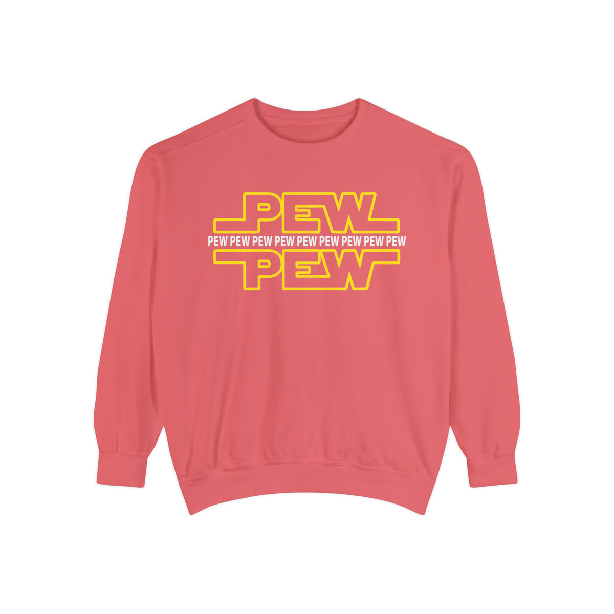 PEW PEW PEW Comfort Colors Unisex Garment-Dyed Sweatshirt