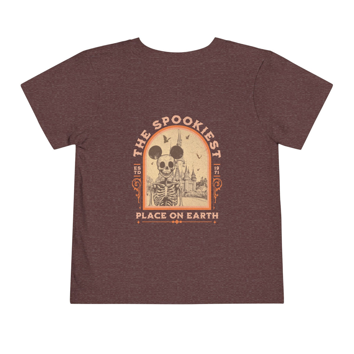 The Spookiest Place on Earth Bella Canvas Toddler Short Sleeve Tee