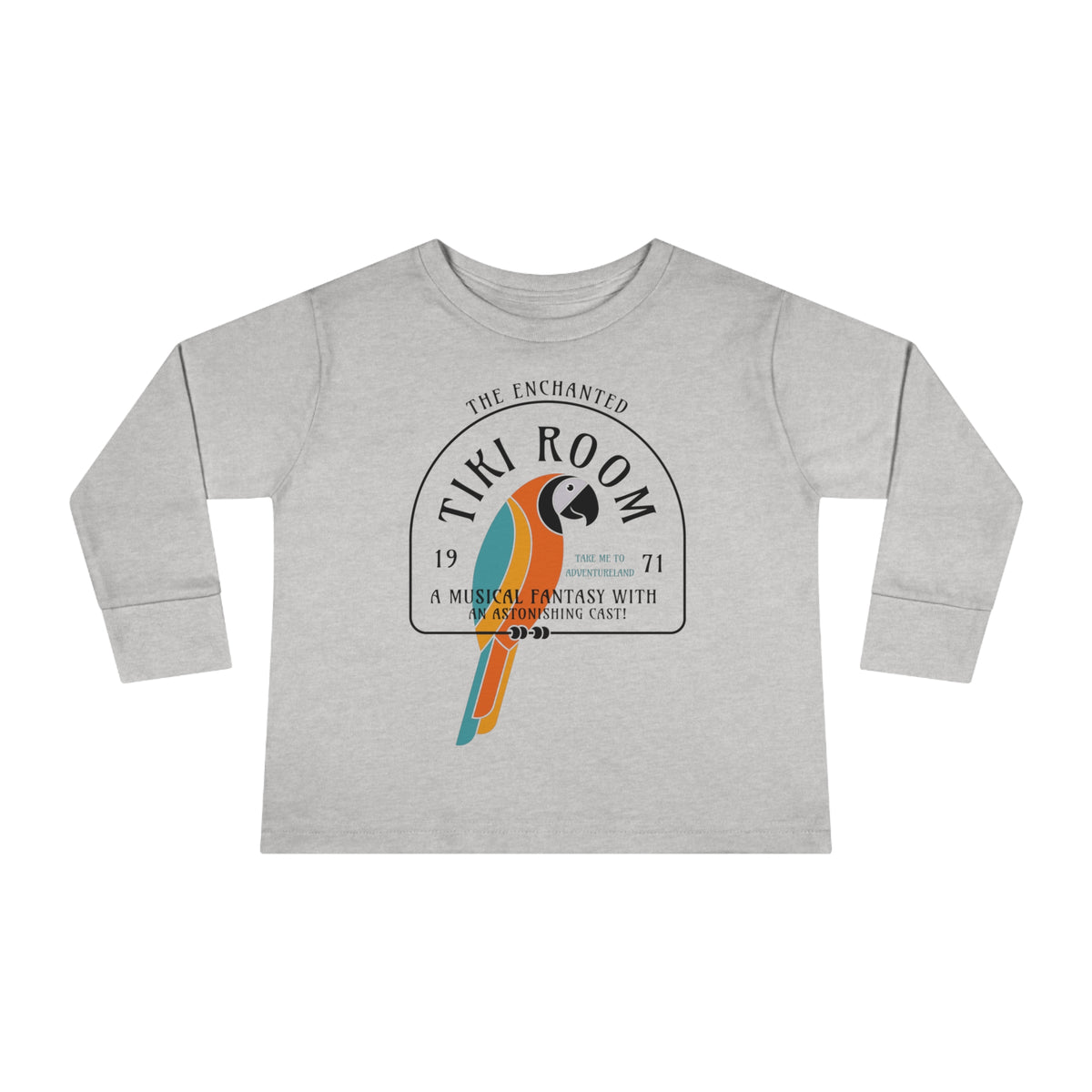 Enchanted Tiki Room Rabbit Skins Toddler Long Sleeve Tee