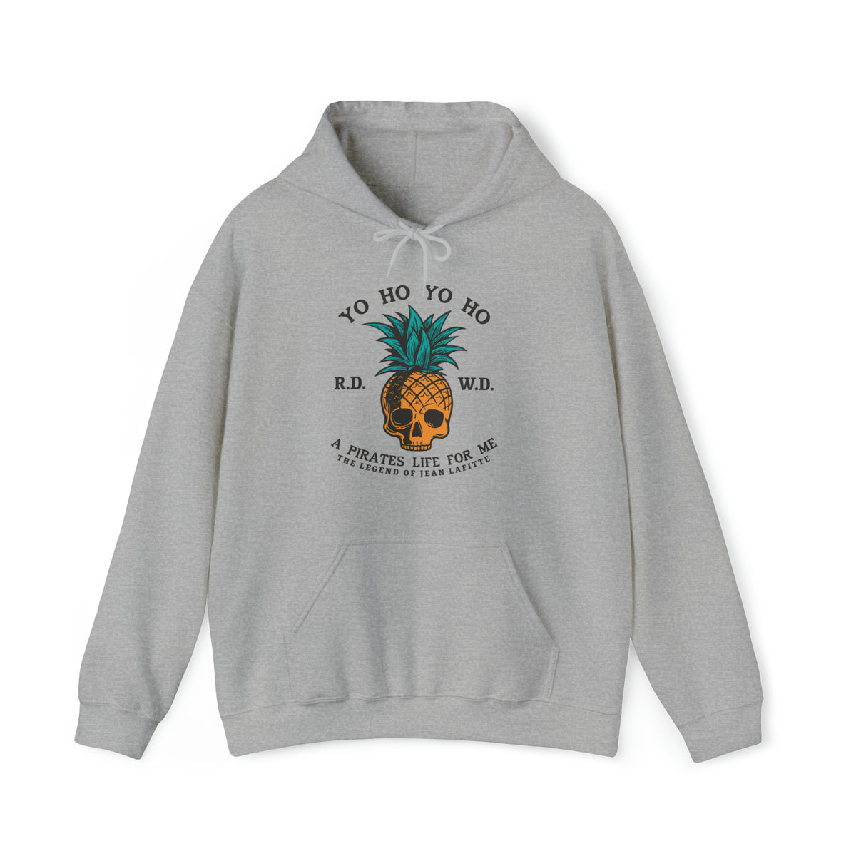 Yo Ho A Pirates Life For Me Gildan Unisex Heavy Blend™ Hooded Sweatshirt