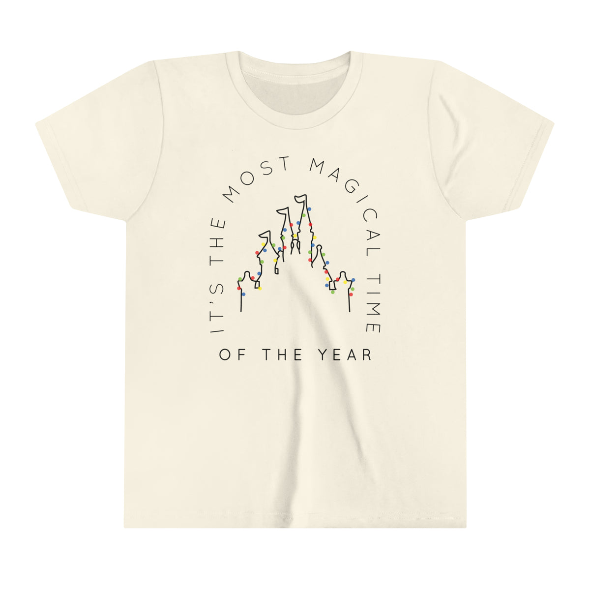 Most Magical Time Of The Year Bella Canvas Youth Short Sleeve Tee