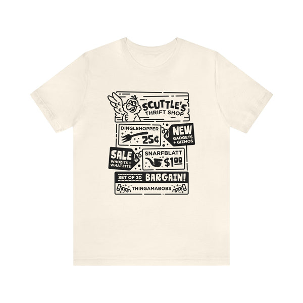 Scuttle’s Thrift Shop Bella Canvas Unisex Jersey Short Sleeve Tee