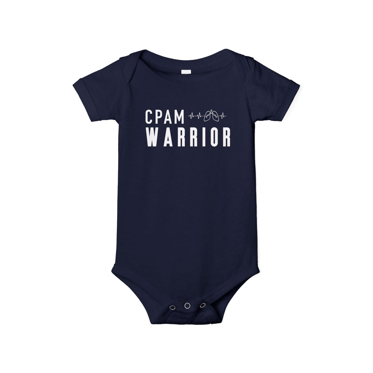 CPAM Warrior Bella Canvas Infant Jersey One Piece