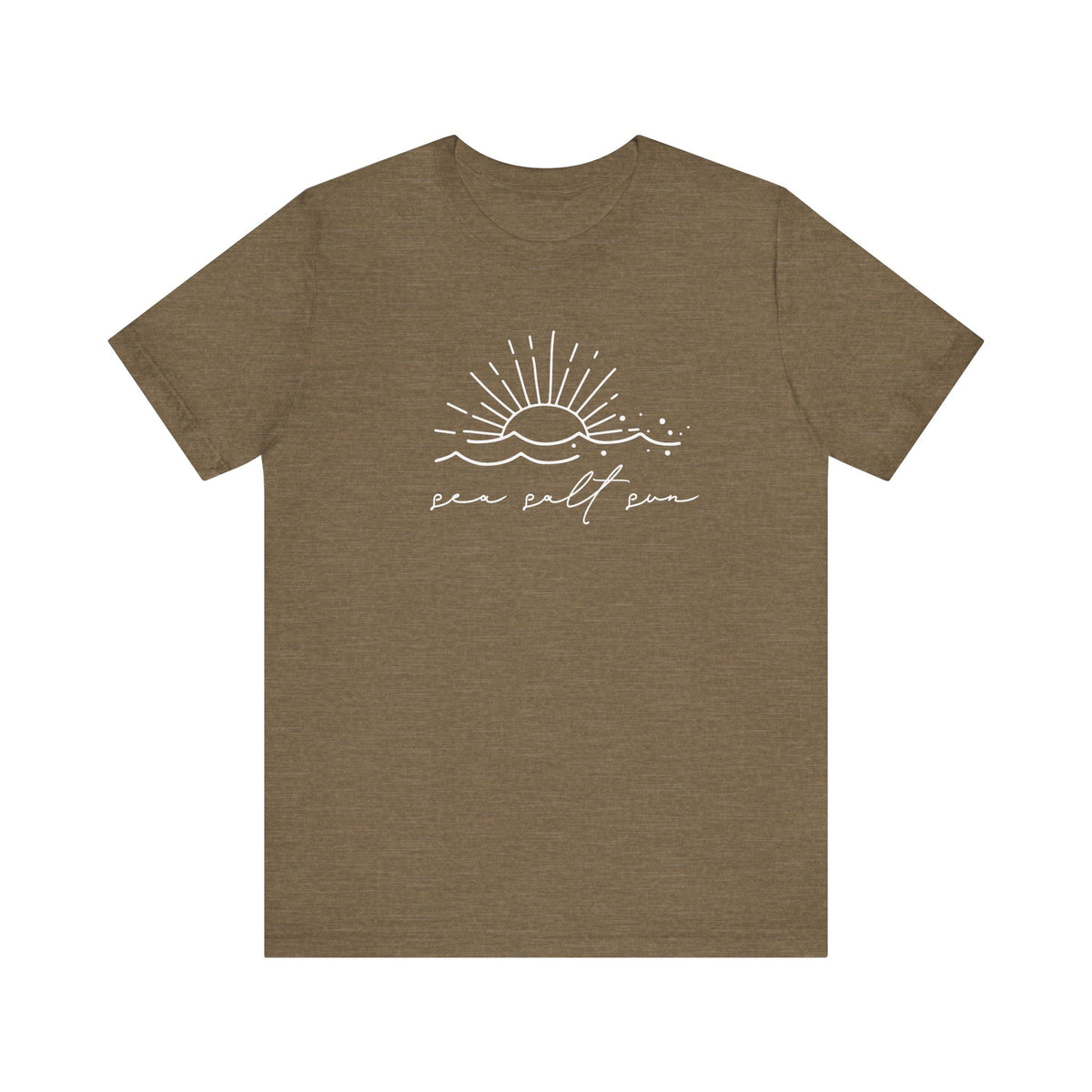 Sea Salt Sun Bella Canvas Unisex Jersey Short Sleeve Tee