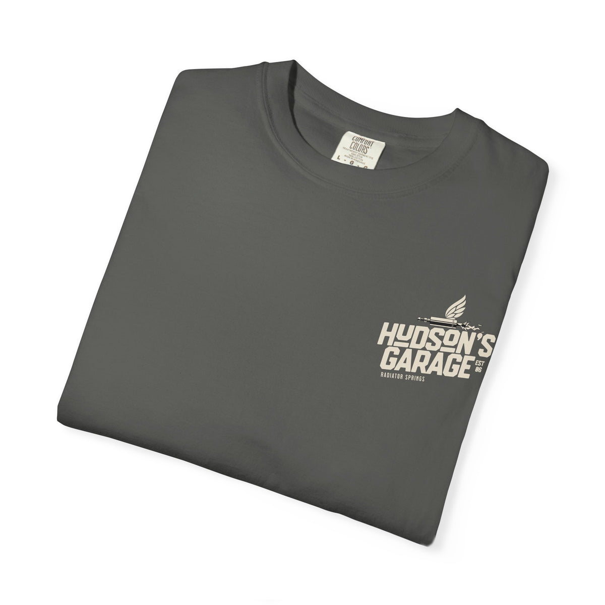 Hudson's Garage Comfort Colors Unisex Garment-Dyed T-shirt