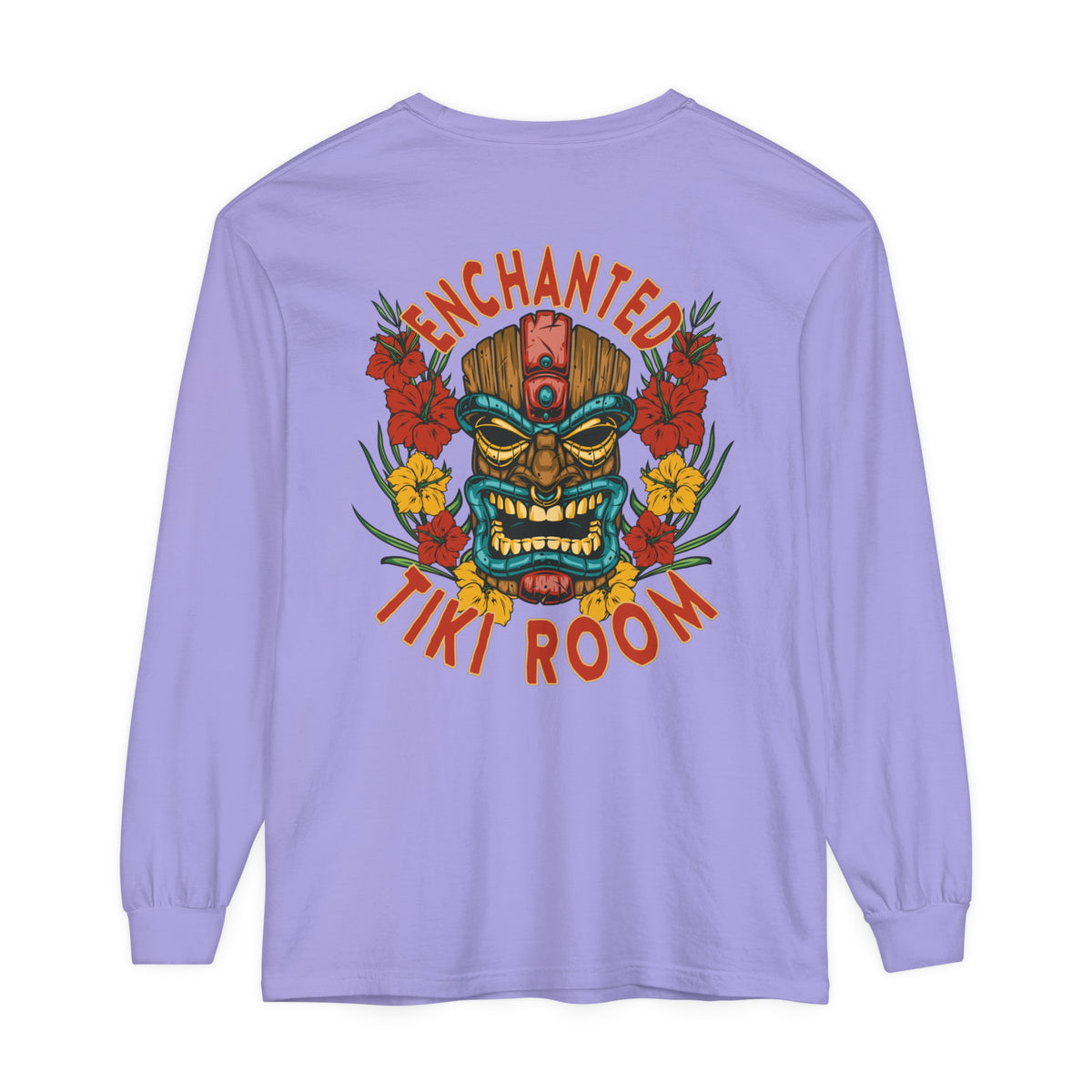 Enchanted Tiki Room Comfort Colors Unisex Garment-dyed Long Sleeve T-Shirt