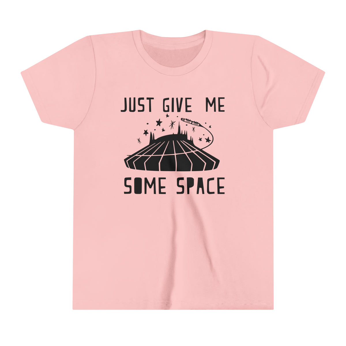 Just Give Me Some Space Bella Canvas Youth Short Sleeve Tee