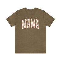 Checkered Mama Bella Canvas Unisex Jersey Short Sleeve Tee