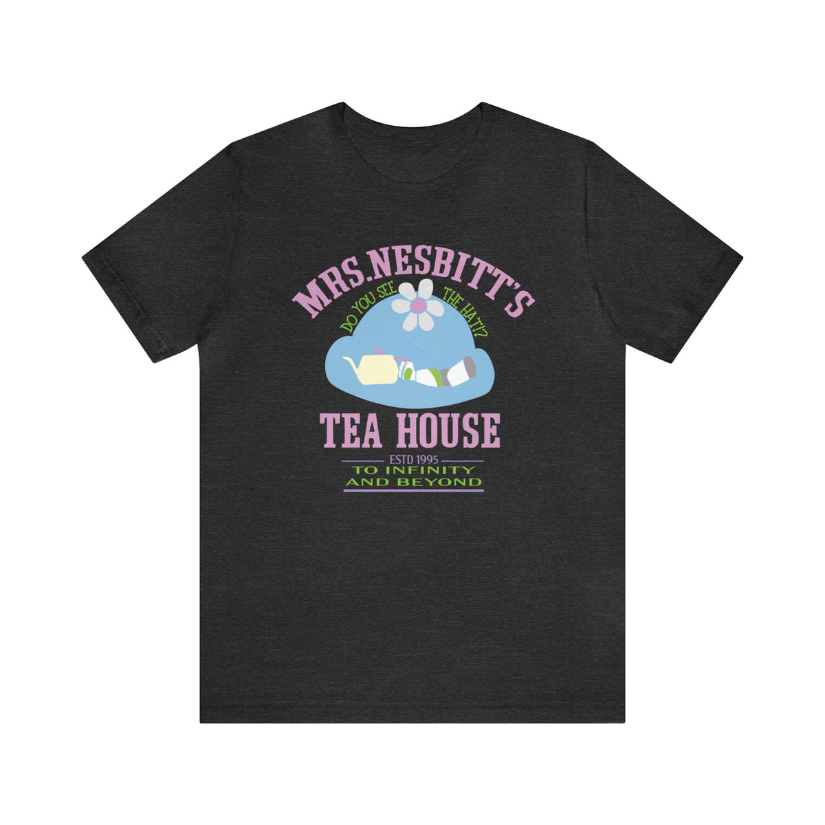 Mrs. Nesbitt’s Tea House Bella Canvas Unisex Jersey Short Sleeve Tee