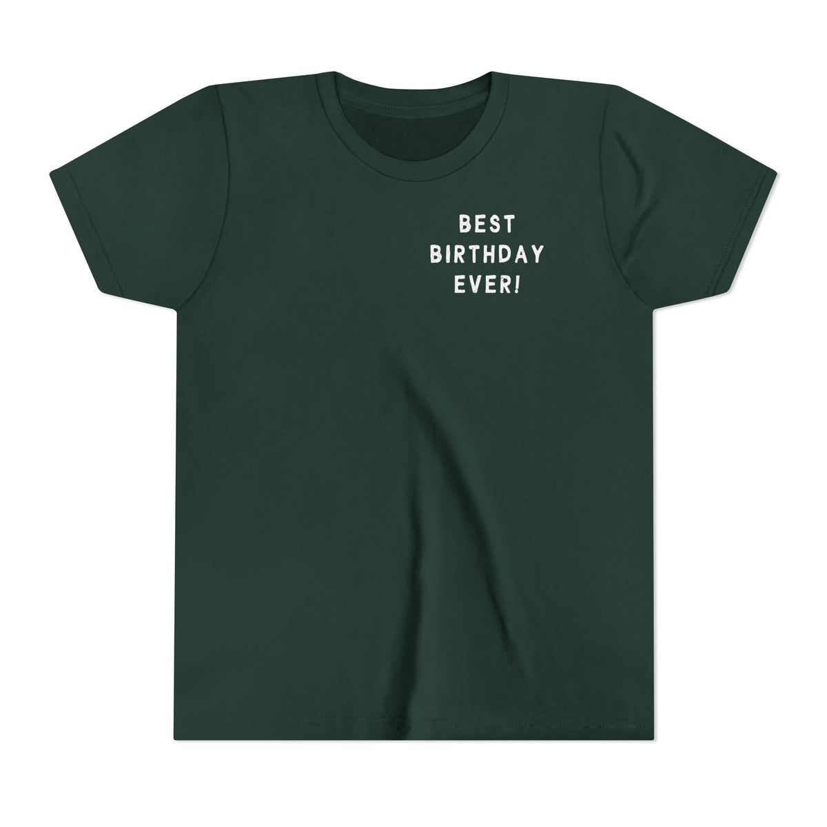 Best Birthday Ever Bella Canvas Youth Short Sleeve Tee