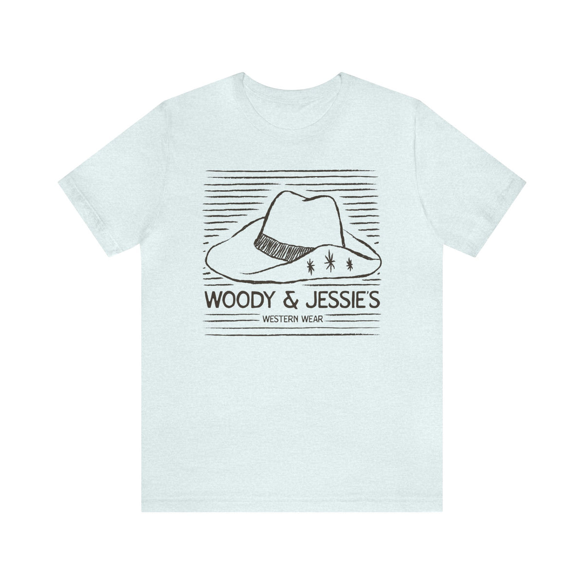 Woody & Jessie's Western Wear Bella Canvas Unisex Jersey Short Sleeve Tee