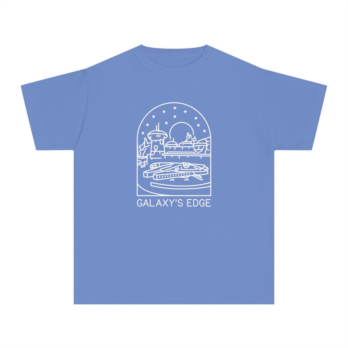 Galaxy's Edge Comfort Colors Youth Midweight Tee