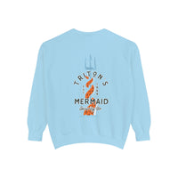 Triton's Mermaid Security Comfort Colors Unisex Garment-Dyed Sweatshirt