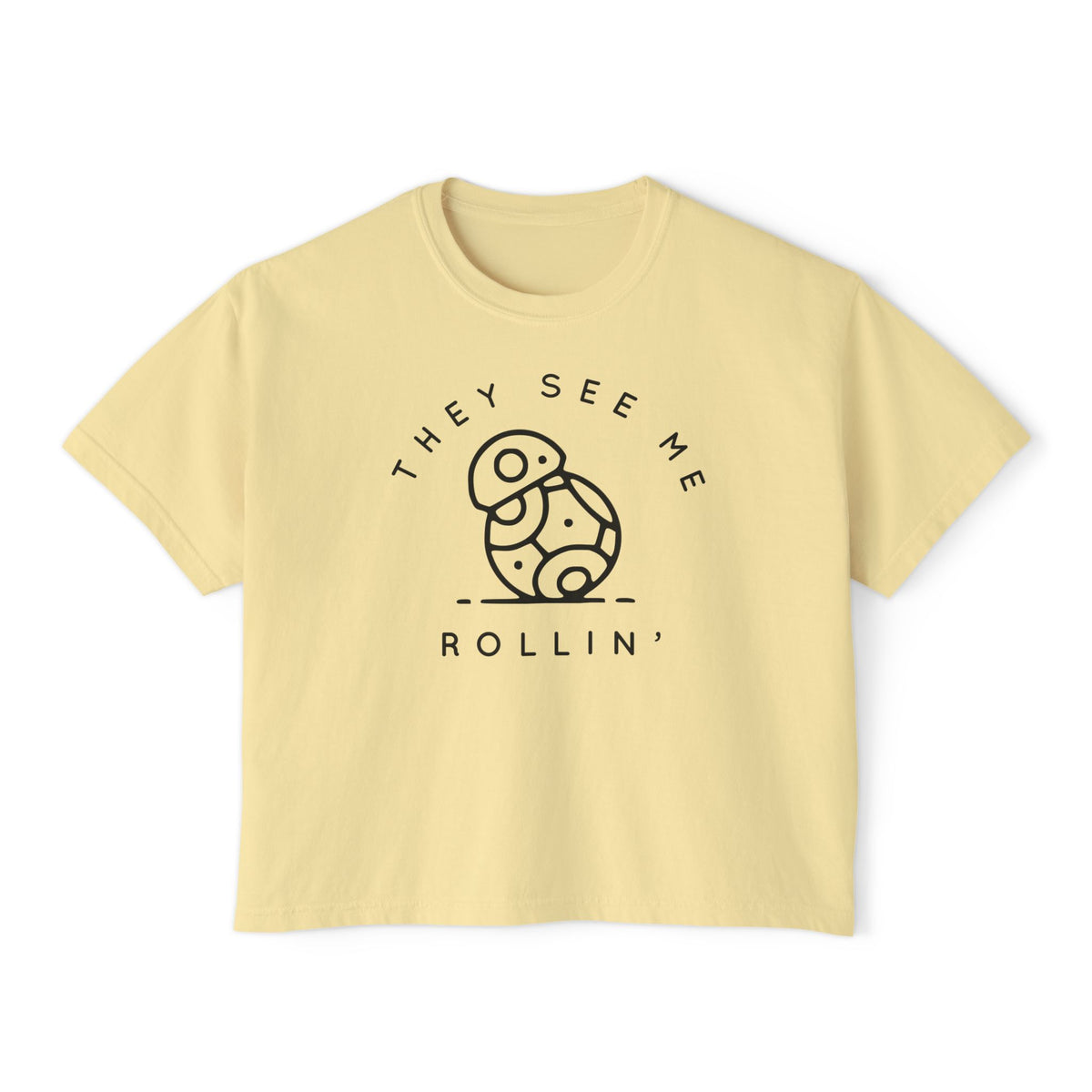 They See Me Rollin' Comfort Colors Women's Boxy Tee