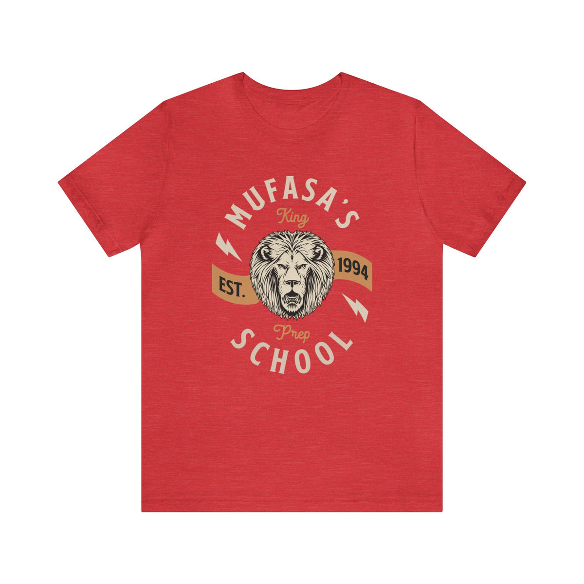 Mufasa's Prep School Bella Canvas Unisex Jersey Short Sleeve Tee