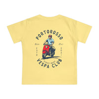 Portorosso Vespa Club Bella Canvas Baby Short Sleeve T-Shirt