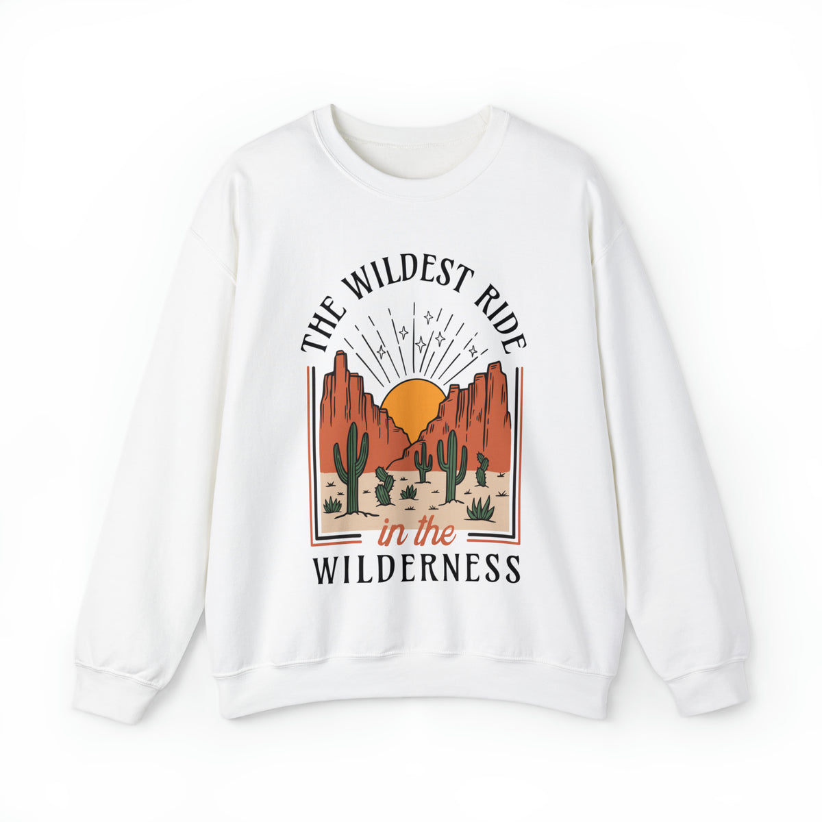 The Wildest Ride In The Wilderness Gildan Unisex Heavy Blend™ Crewneck Sweatshirt