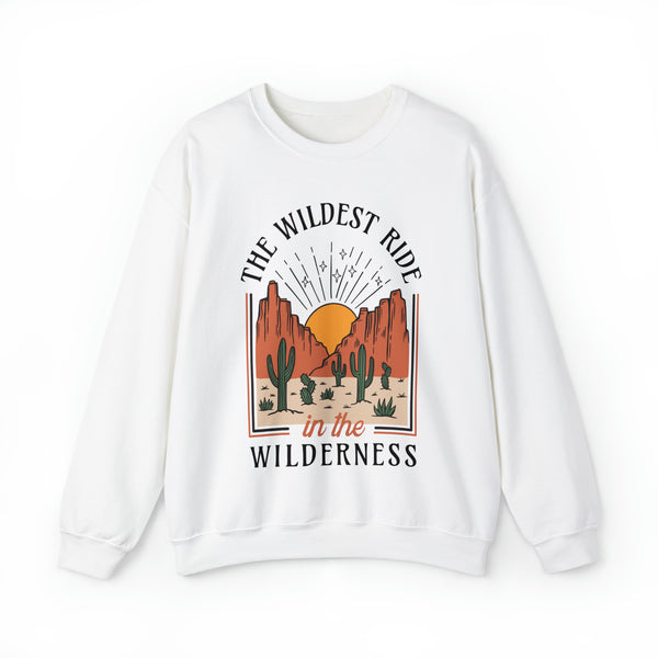 The Wildest Ride In The Wilderness Gildan Unisex Heavy Blend™ Crewneck Sweatshirt