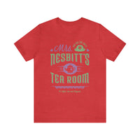 Mrs. Nesbitt’s Tea House Mint & Lavender Bella Canvas Unisex Jersey Short Sleeve Tee