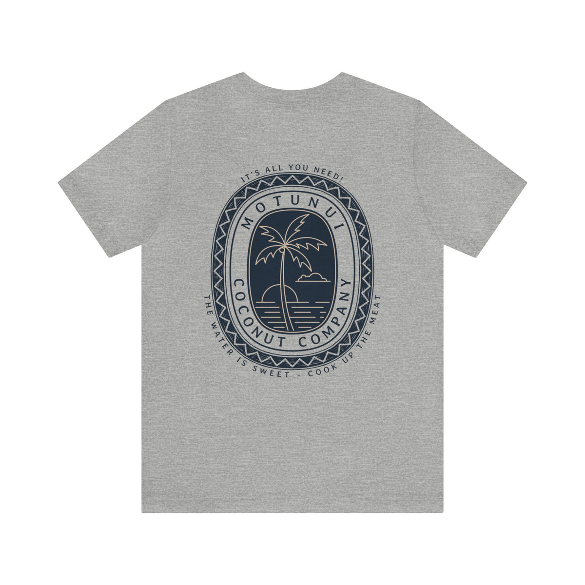 Motunui Coconut Company Bella Canvas Unisex Jersey Short Sleeve Tee