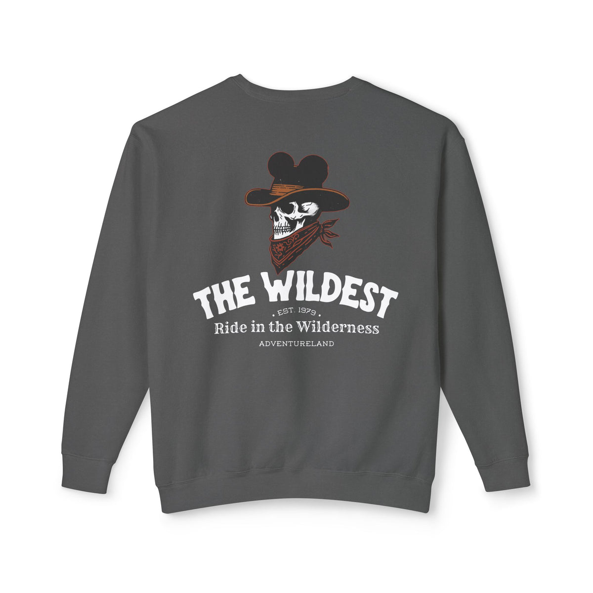 The Wildest Ride in the Wilderness Unisex Lightweight Comfort Colors Crewneck Sweatshirt