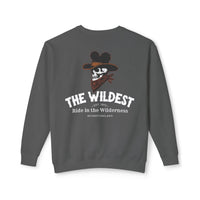 The Wildest Ride in the Wilderness Unisex Lightweight Comfort Colors Crewneck Sweatshirt
