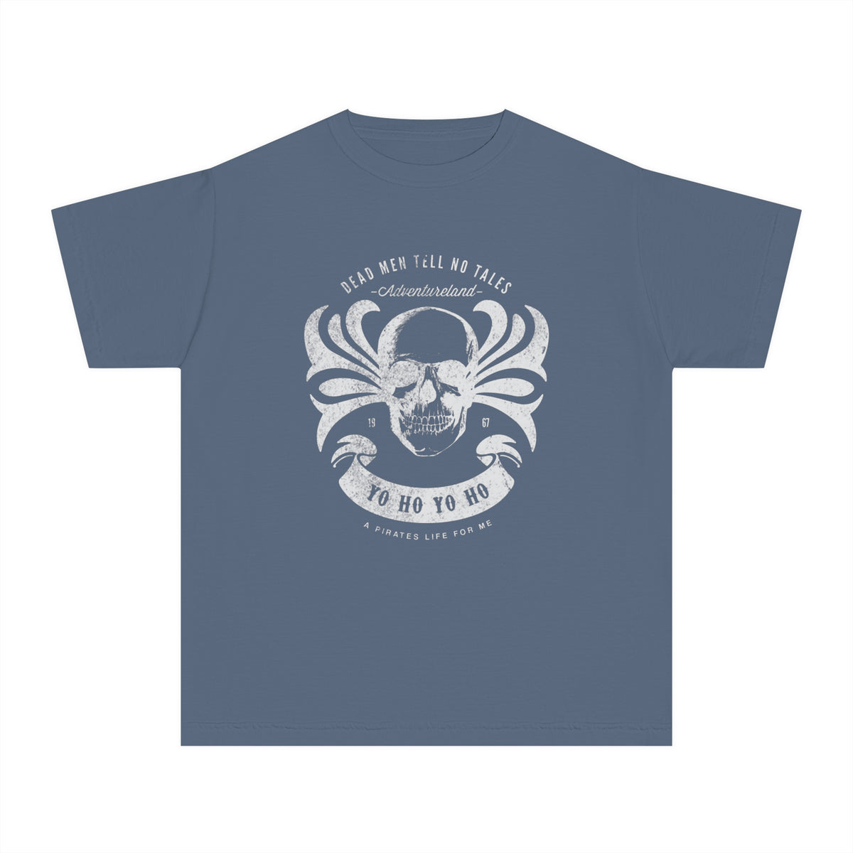 Dead Men Tell No Tales Comfort Colors Youth Midweight Tee