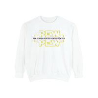 PEW PEW PEW Comfort Colors Unisex Garment-Dyed Sweatshirt