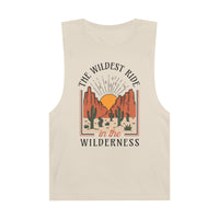 The Wildest Ride In The Wilderness AS Colour Unisex Barnard Tank
