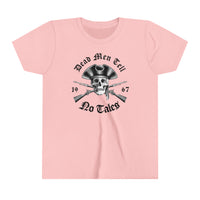 Dead Men Tell No Tales Bella Canvas Youth Short Sleeve Tee