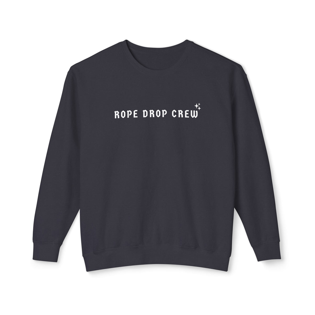 Rope Drop Crew Unisex Lightweight Comfort Colors Crewneck Sweatshirt