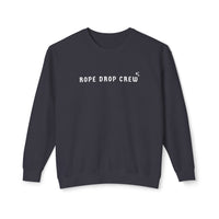 Rope Drop Crew Unisex Lightweight Comfort Colors Crewneck Sweatshirt