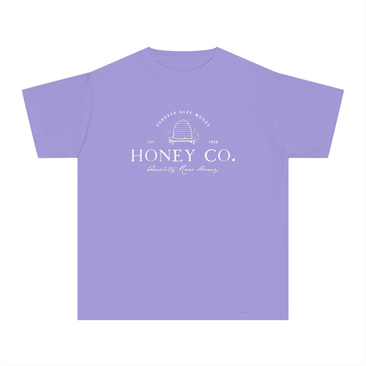 Hundred Acre Woods Honey Co. Comfort Colors Youth Midweight Tee