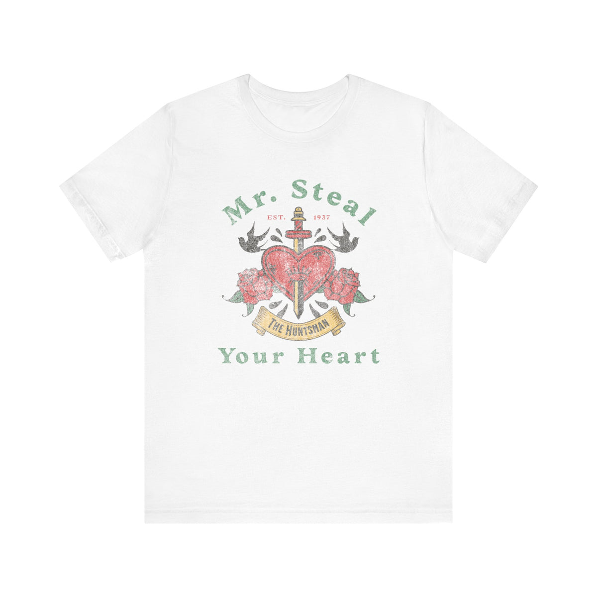 Mr. Steal Your Heart Bella Canvas Unisex Jersey Short Sleeve Tee