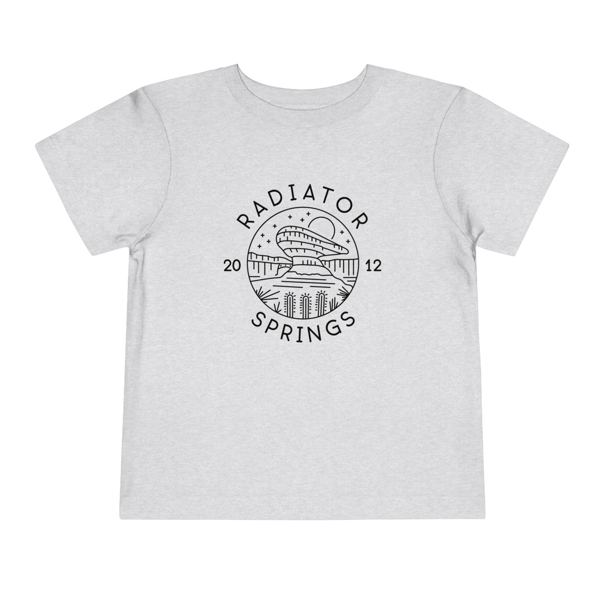 Radiator Springs Bella Canvas Toddler Short Sleeve Tee