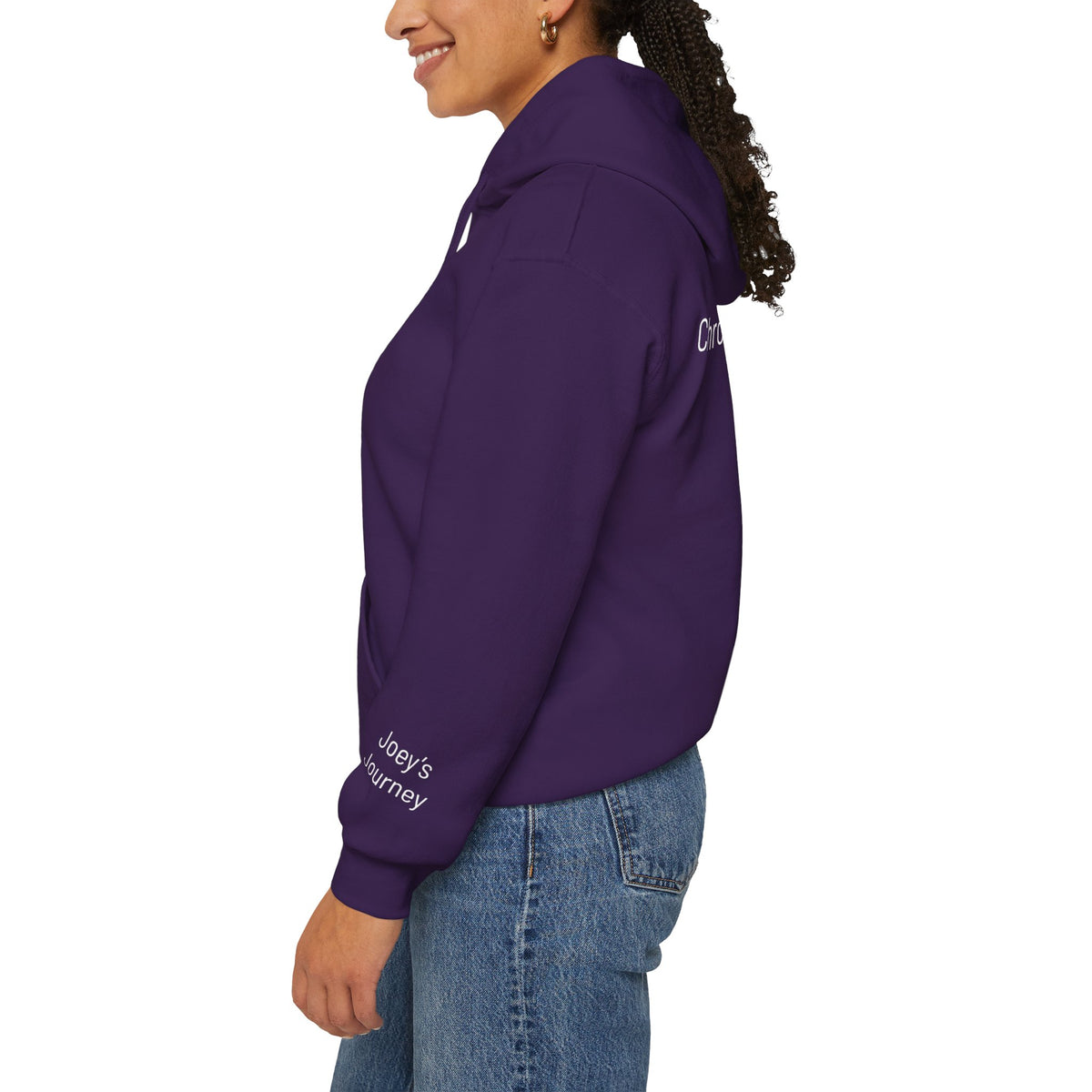 Joey's Journey Chromosome 6q Deletion Awareness Gildan Unisex Heavy Blend™ Hooded Sweatshirt