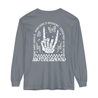 Motherhood Comfort Colors Unisex Garment-dyed Long Sleeve T-Shirt