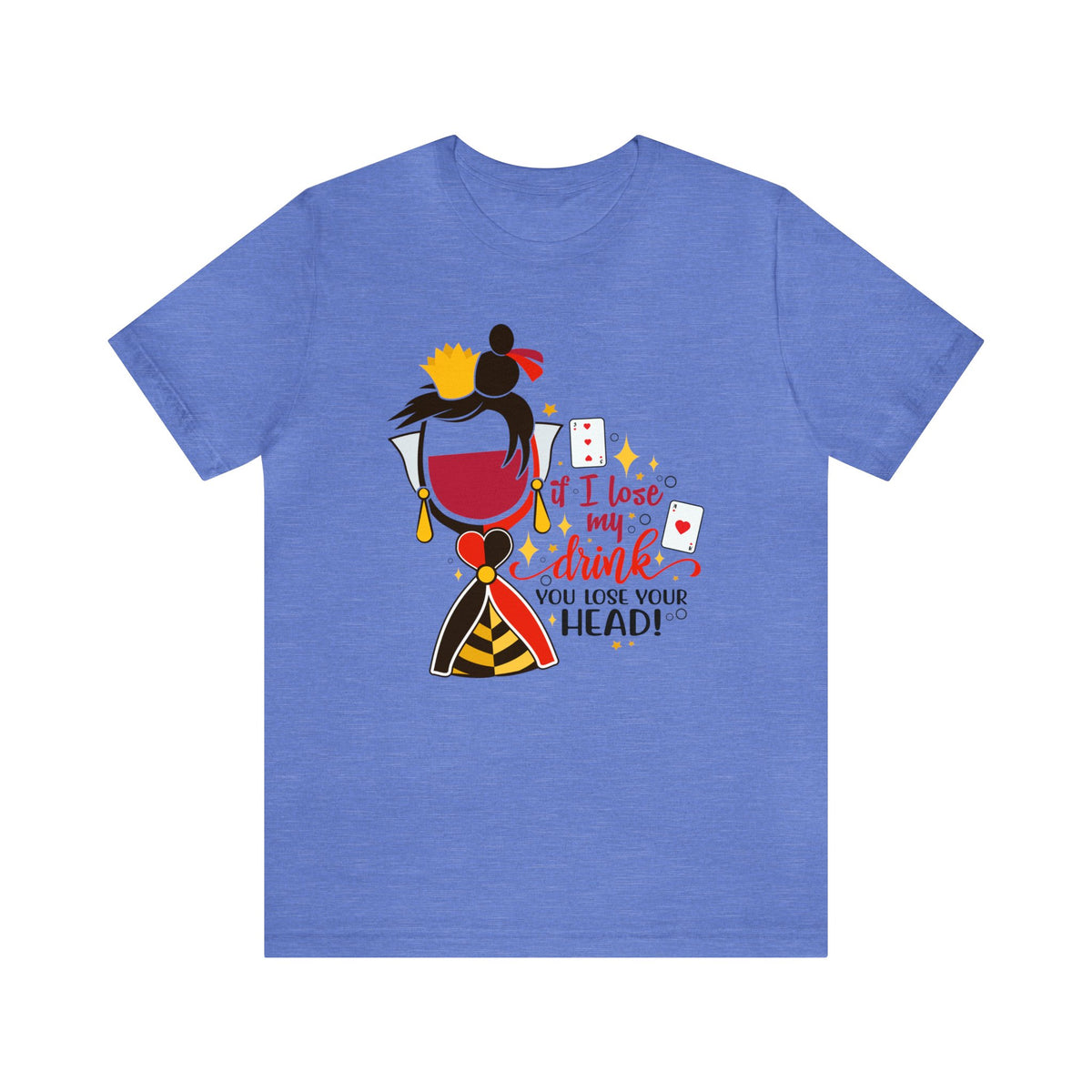 Queen Of Hearts Bella Canvas Unisex Jersey Short Sleeve Tee