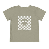 Best Day Ever Bella Canvas Toddler Short Sleeve Tee