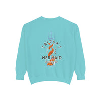 Triton's Mermaid Security Comfort Colors Unisex Garment-Dyed Sweatshirt