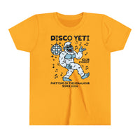 Disco Yeti Bella Canvas Youth Short Sleeve Tee