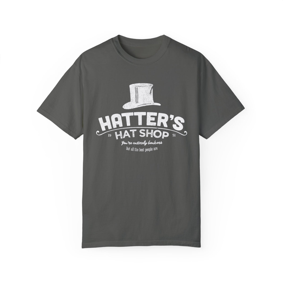 Hatter's Hat Shop Comfort Colors Unisex Garment-Dyed T-shirt