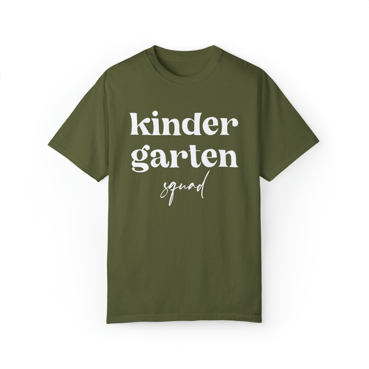 Kindergarten Squad Comfort Colors Unisex Garment-Dyed T-shirt