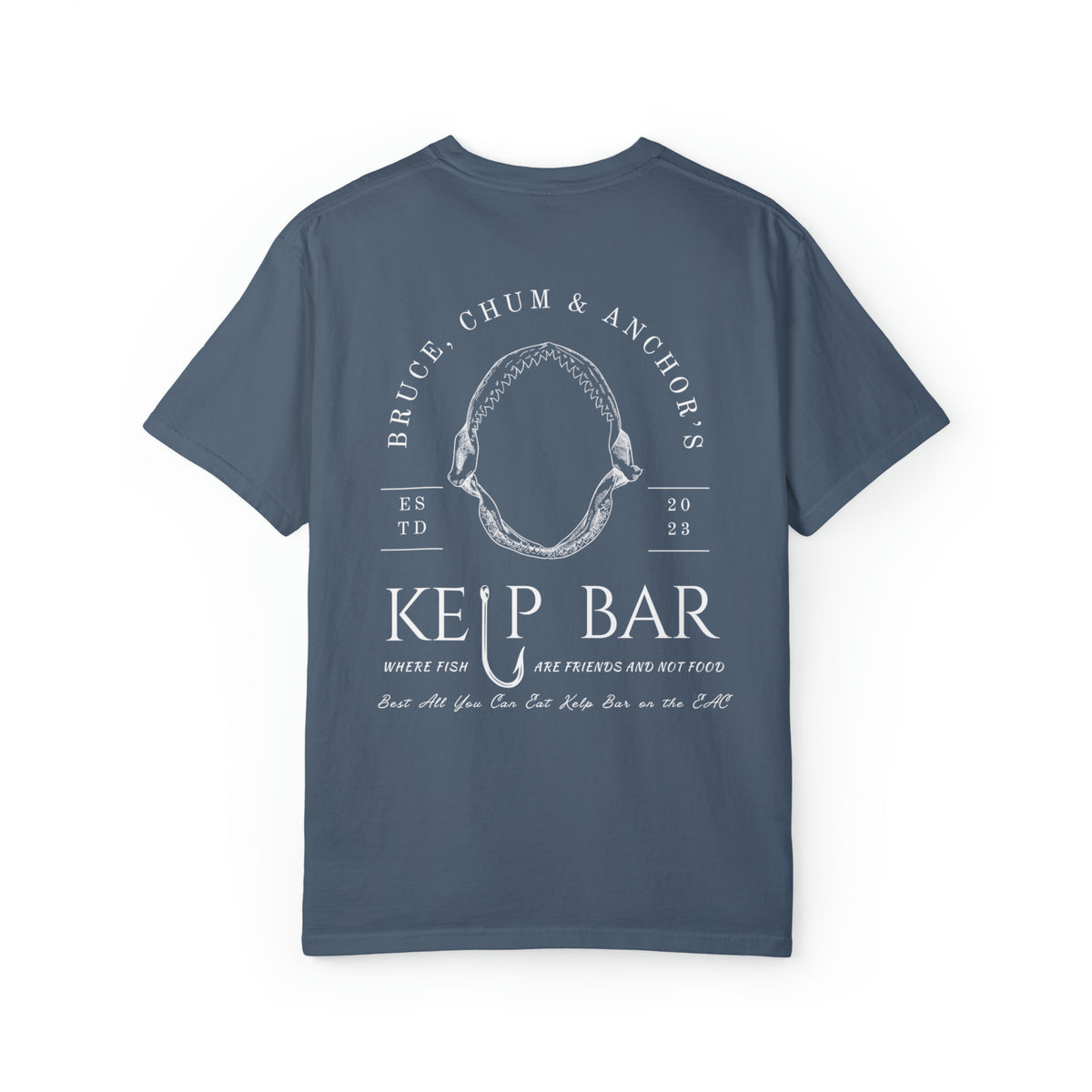 Bruce, Chum & Anchor's Kelp Bar Comfort Colors Unisex Garment-Dyed T-shirt